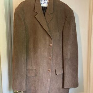 Andrew Fezza corduroy Jacket, Dark Brown